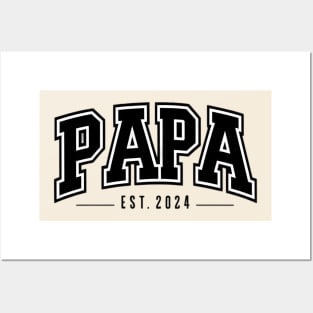 Papa Est. 2024 Posters and Art